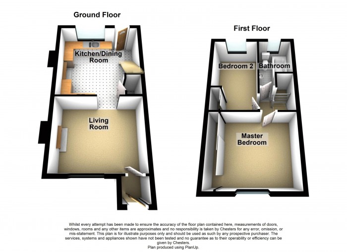 Floorplan for Church Street, PR7