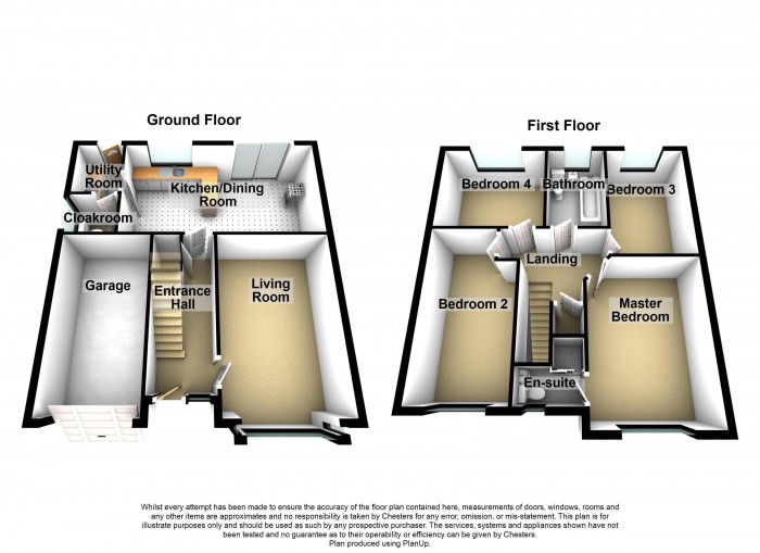 Floorplan for Duxbury Manor Way, PR7