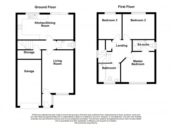Floorplan for Burgh Wood Way, PR7