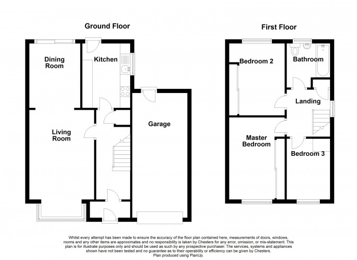 Floorplan for The Cheethams, BL6