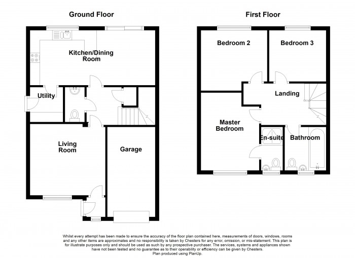 Floorplan for Lancashire Way, BL6
