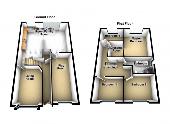 Floorplan for Rothwell Road, PR6