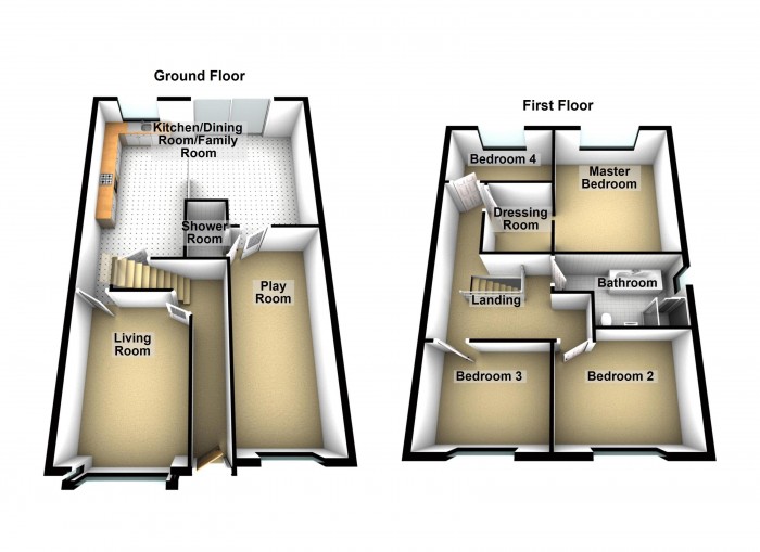 Floorplan for Rothwell Road, PR6