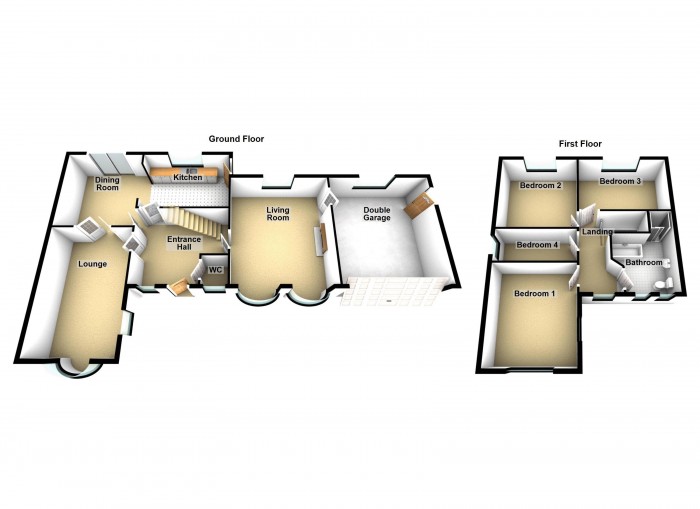 Floorplan for Bolton Road, PR7