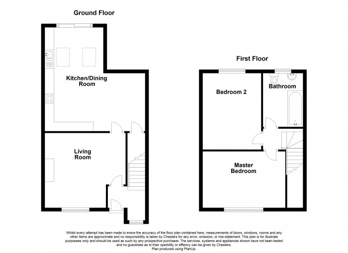Floorplan for Rawlinson Lane, PR6