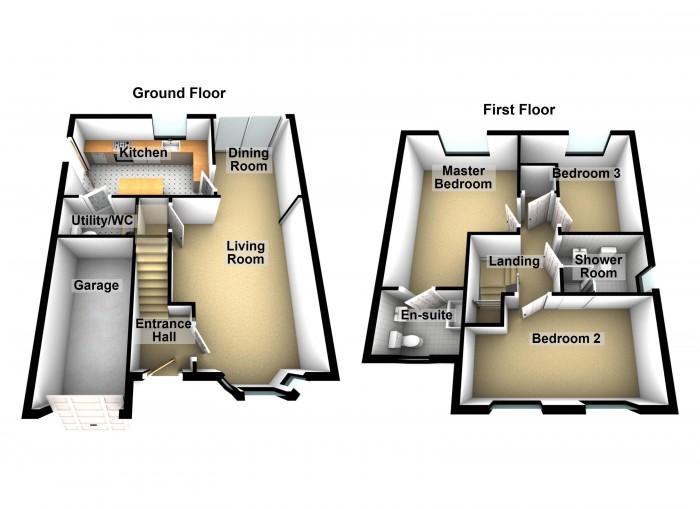Floorplan for Waterford Close, PR6