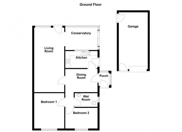Floorplan for Sutton Lane, PR6