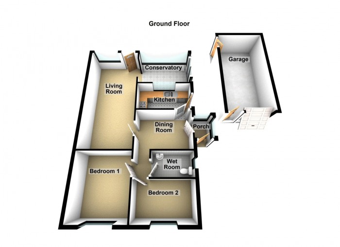 Floorplan for Sutton Lane, PR6