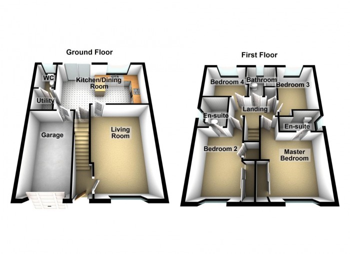 Floorplan for Hornby Close, PR6