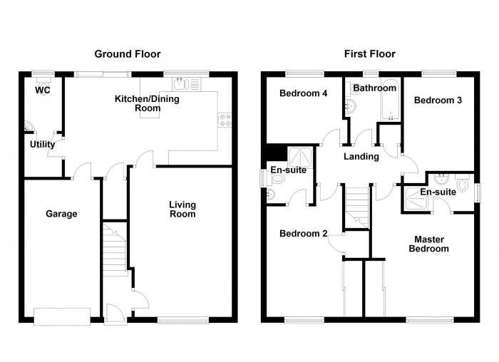 Floorplan for Hornby Close, PR6