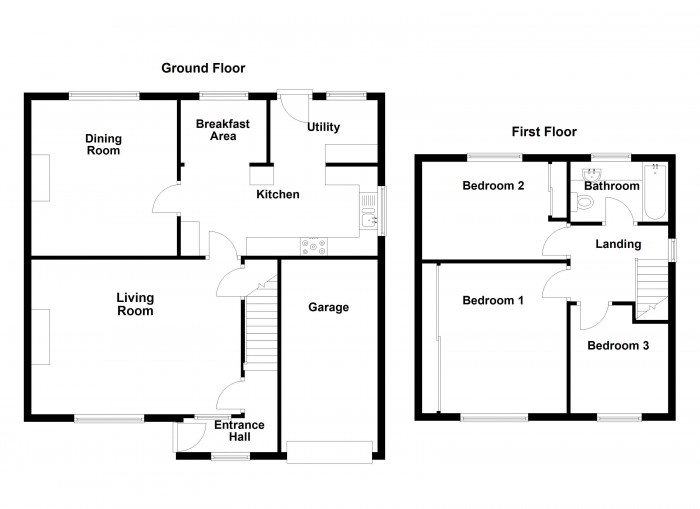 Floorplan for Sutton Lane, PR6