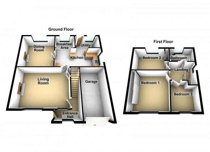 Floorplan for Sutton Lane, PR6