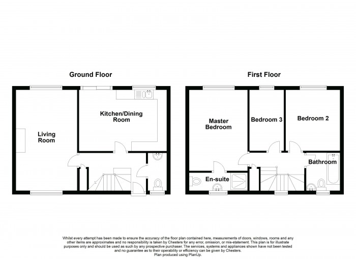Floorplan for Greenfield Road, PR6