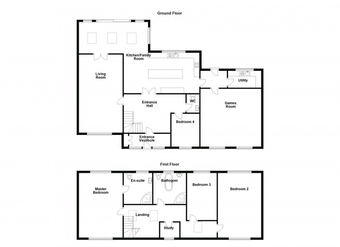 Floorplan for Brentwood Road, PR6
