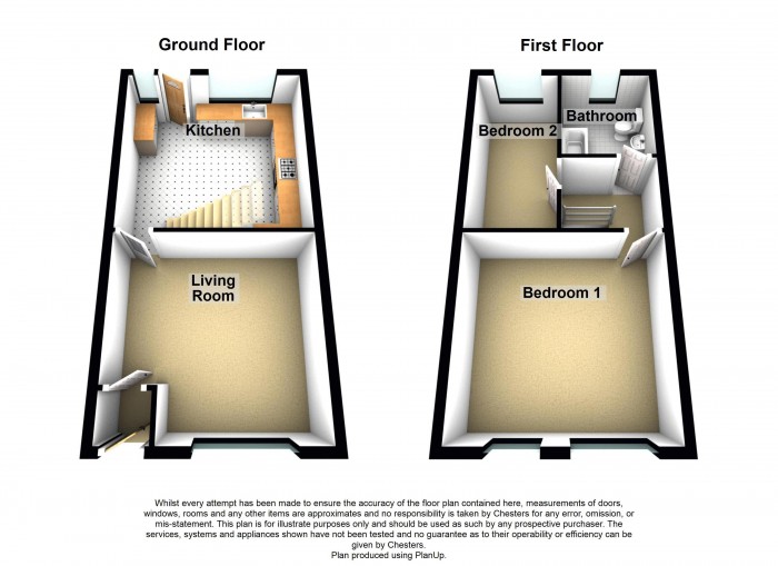 Floorplan for Bolton Road, PR6