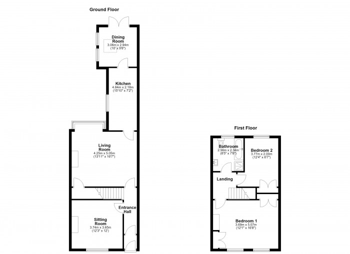 Floorplan for Bolton Road, PR6