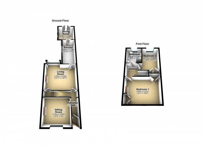 Floorplan for Bolton Road, PR6