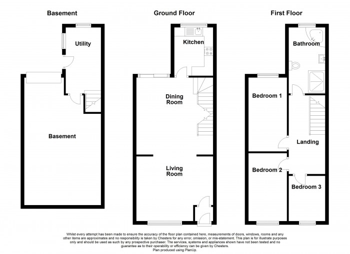 Floorplan for Bolton Road, PR6