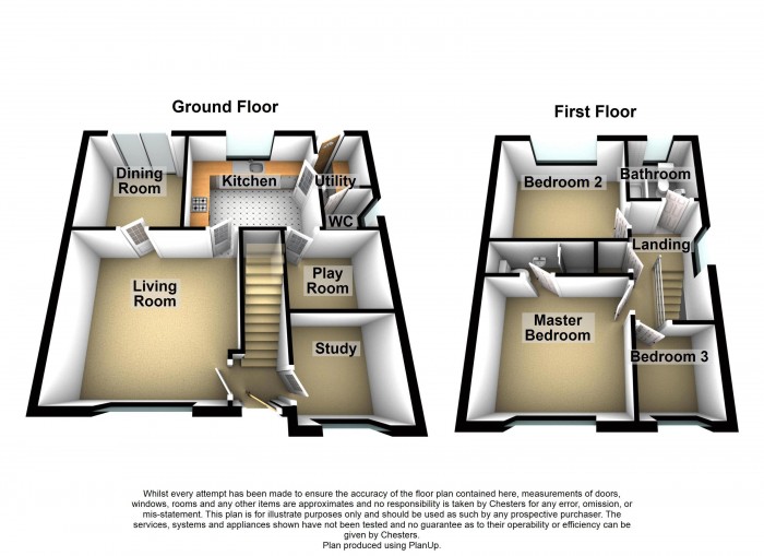 Floorplan for Langham Road, WN6