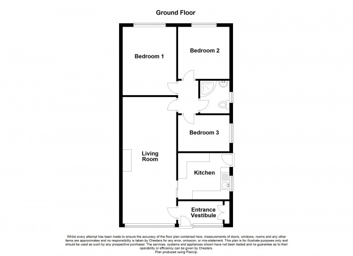 Floorplan for The Asshawes, PR6