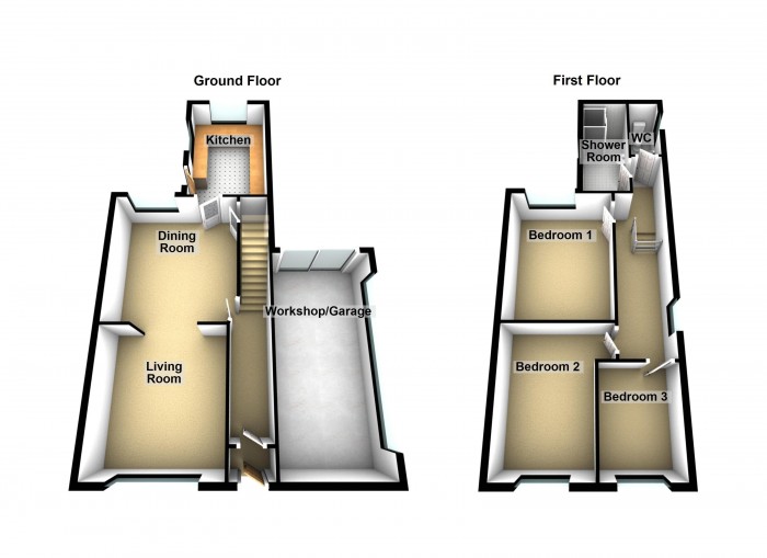 Floorplan for Selbourne Street, PR6