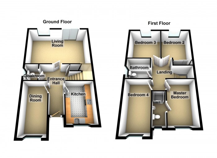 Floorplan for Sandringham Road, BL6