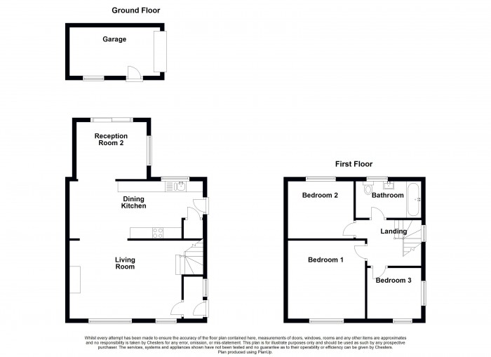 Floorplan for Nightingale Road, BL6