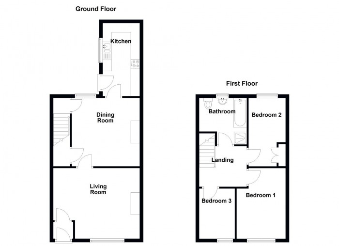 Floorplan for Long Lane, PR6