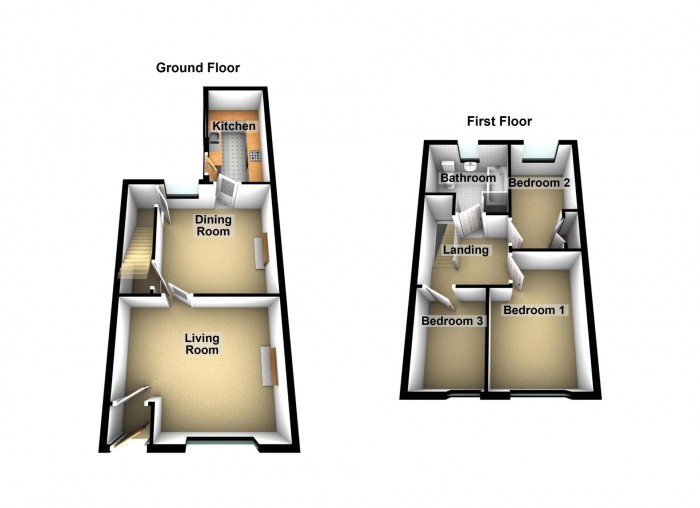 Floorplan for Long Lane, PR6