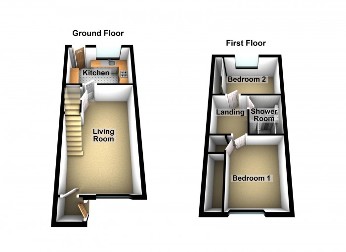 Floorplan for Mill Street, PR6