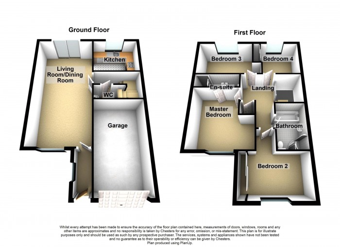 Floorplan for Duxbury Manor Way, PR7