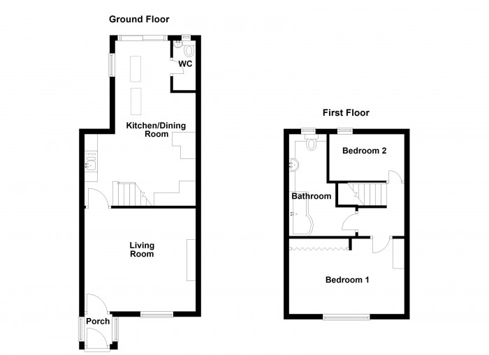 Floorplan for Long Lane, PR6