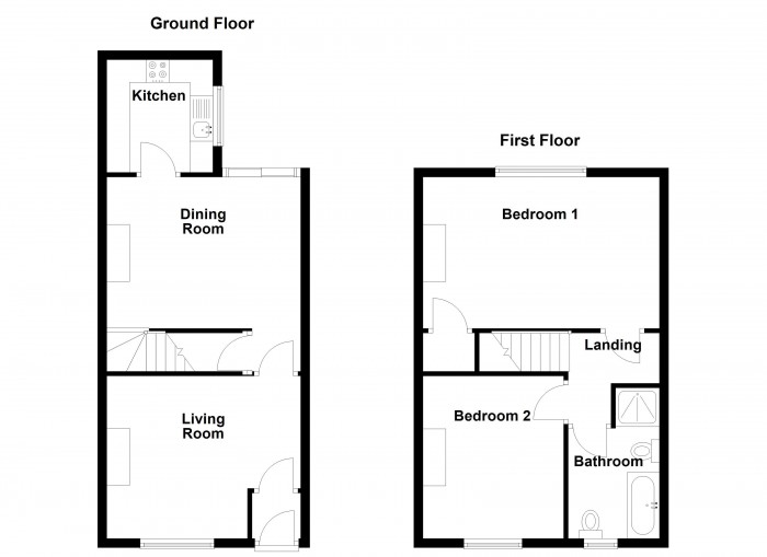 Floorplan for Oxford Street, PR7