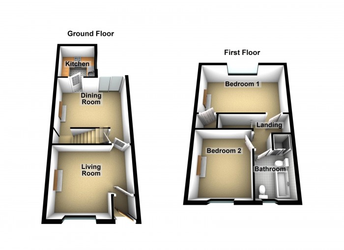 Floorplan for Oxford Street, PR7
