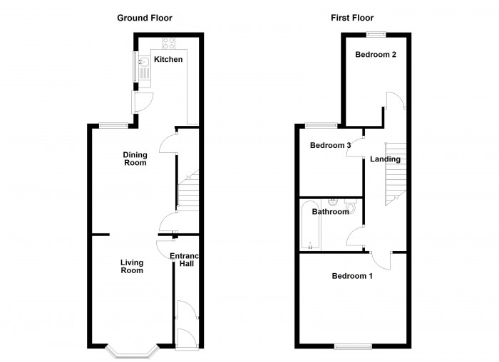 Floorplan for Melbourne Grove, BL6
