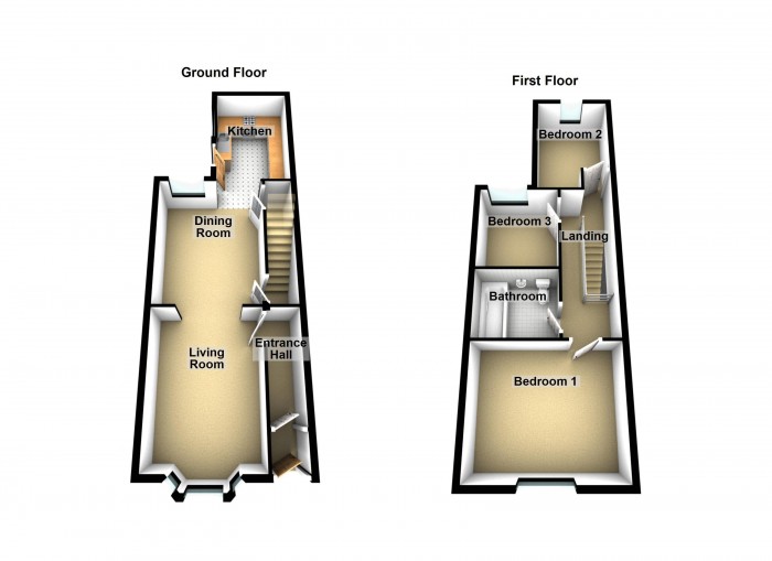 Floorplan for Melbourne Grove, BL6