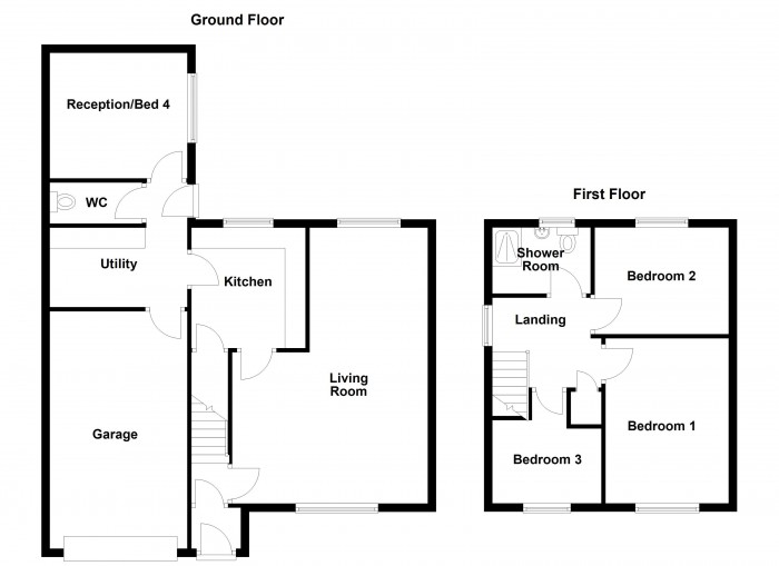 Floorplan for Coniston Avenue, PR6