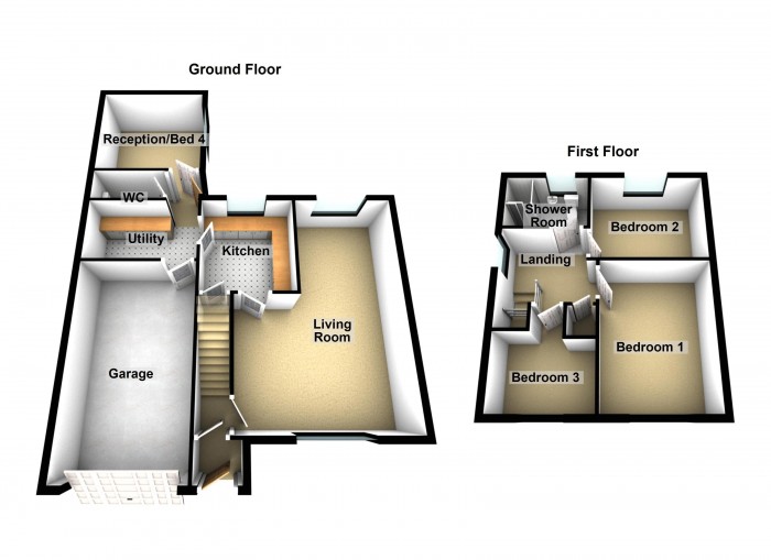Floorplan for Coniston Avenue, PR6