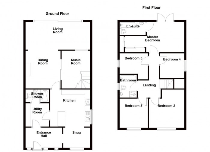 Floorplan for Daisy Hill Drive, PR6