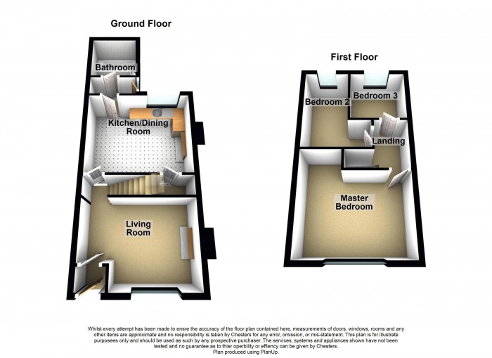 Floorplan for Park Road, PR7
