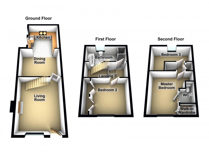 Floorplan for Railway Road, PR6