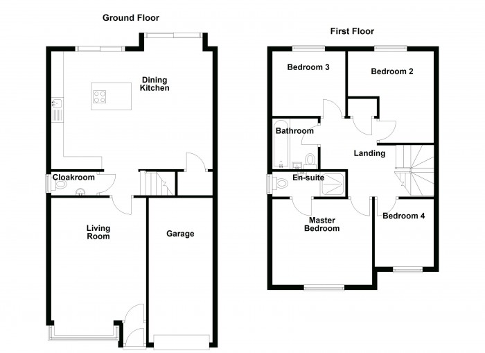 Floorplan for Kenmore Close, BL6