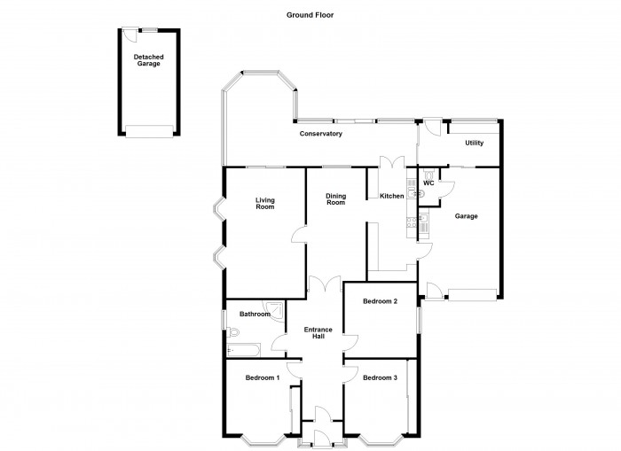 Floorplan for Bolton Road, PR6