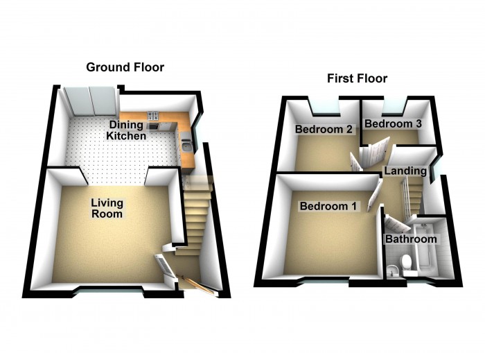 Floorplan for Meadow Way, PR7