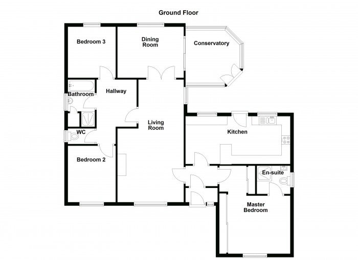 Floorplan for Sutton Lane, PR6