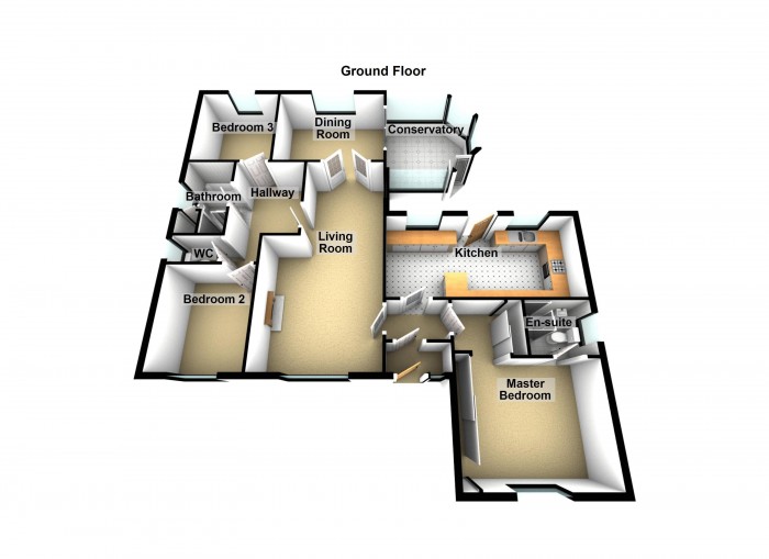Floorplan for Sutton Lane, PR6