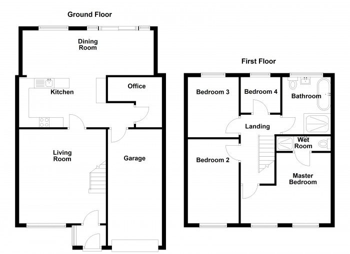 Floorplan for Sandy Lane, PR7
