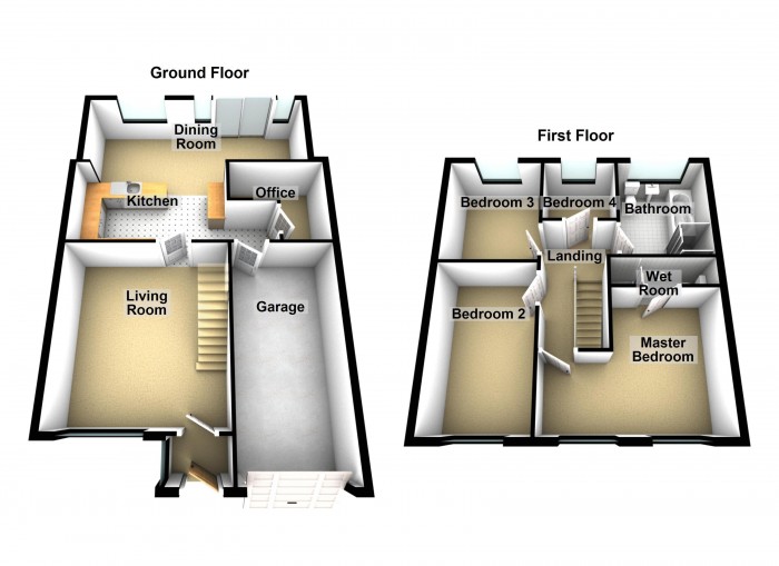 Floorplan for Sandy Lane, PR7