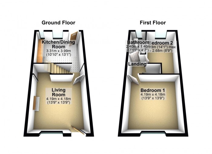 Floorplan for Railway Road, PR6