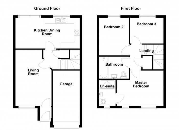 Floorplan for Sky Lark Close, BL6